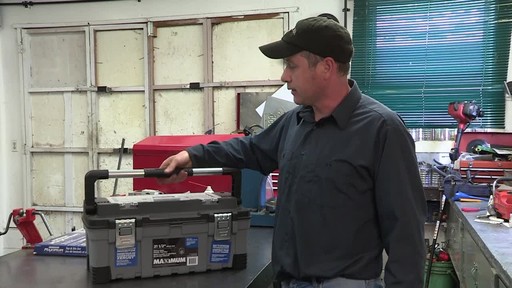 MAXIMUM Heavy-Duty Plastic Toolbox - Don's Testimonial - image 5 from the video