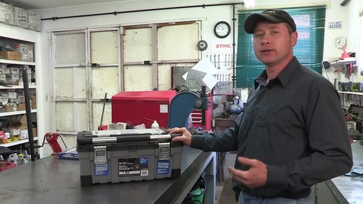 MAXIMUM Heavy-Duty Plastic Toolbox - Don's Testimonial - image 8 from the video