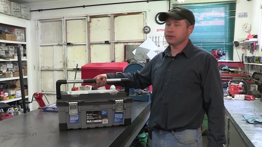 MAXIMUM Heavy-Duty Plastic Toolbox - Don's Testimonial - image 9 from the video
