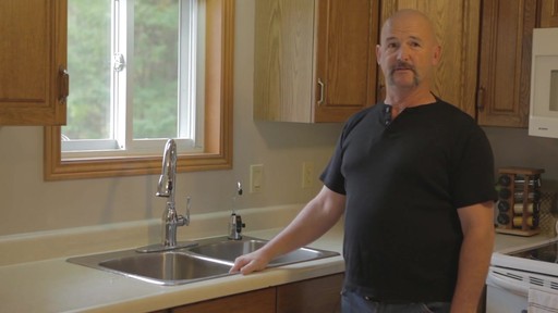 Danze Lisa Pull-Down Kitchen Faucet - Ron's Testimonial - image 10 from the video