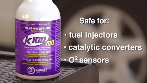 K100 Marine Diesel Fuel Stabilizer - image 8 from the video