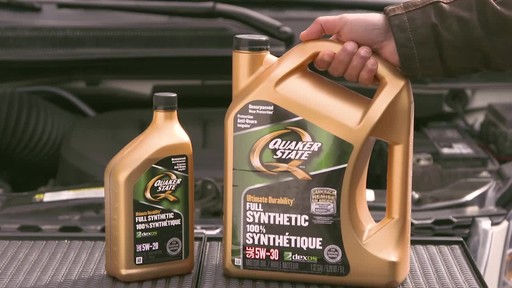 Quaker State Ultimate Durability Synthetic Motor Oil - image 8 from the video