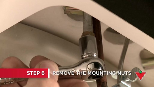 How to Replace a Faucet - image 4 from the video