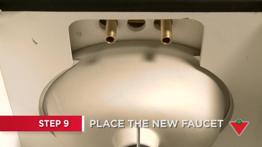 How to Replace a Faucet - image 6 from the video