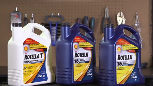 Shell Rotella T 15W-40 Diesel Motor Oil - image 3 from the video