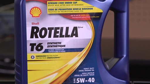Shell Rotella T 15W-40 Diesel Motor Oil - image 6 from the video