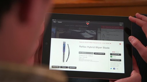 Canadian Tire iPad app: My Garage Feature  - image 4 from the video