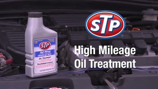 STP High Mileage Oil Treatment - image 2 from the video