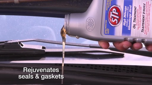 STP High Mileage Oil Treatment - image 5 from the video