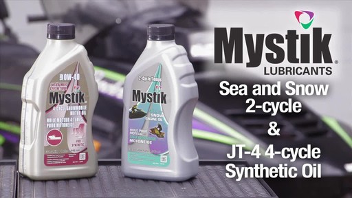 Mystik Sea and Snow 2-cycle & JT-4 4-cycle oils  - image 1 from the video