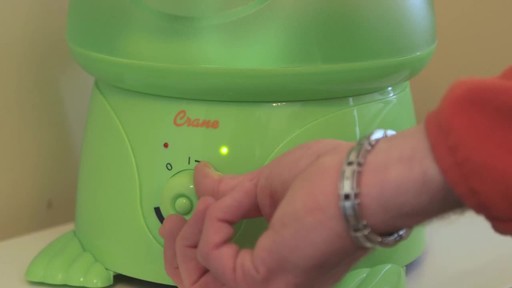 Crane Ultrasonic Frog Humidifier- Franco's Testimonial - image 2 from the video