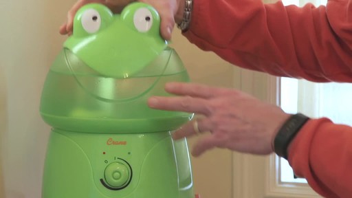 Crane Ultrasonic Frog Humidifier- Franco's Testimonial - image 4 from the video