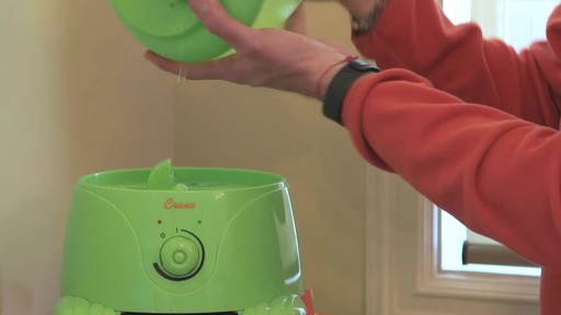Crane Ultrasonic Frog Humidifier- Franco's Testimonial - image 5 from the video