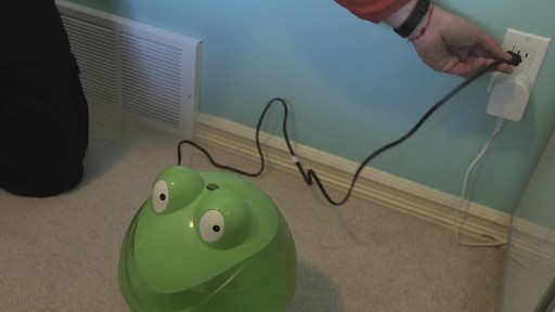 Crane Ultrasonic Frog Humidifier- Franco's Testimonial - image 8 from the video