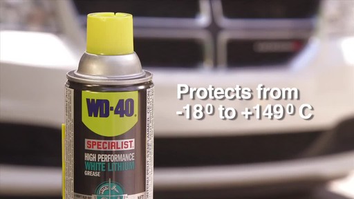 WD-40 Specialist High Performance White Lithium Grease - image 8 from the video