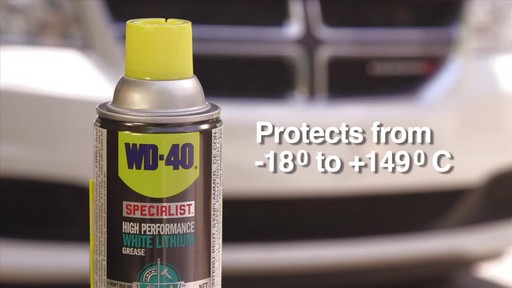 WD-40 Specialist High Performance White Lithium Grease - image 9 from the video