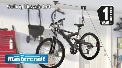 Mastercraft Ceiling Bicycle Lift - image 10 from the video