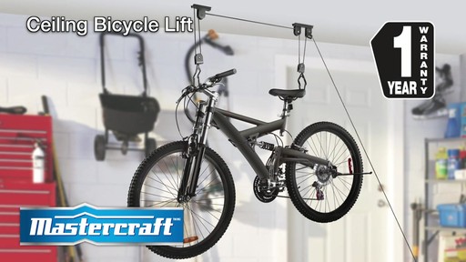 Mastercraft Ceiling Bicycle Lift - image 9 from the video
