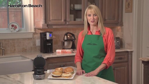 Hamilton Beach Breakfast Sandwich Maker - image 10 from the video
