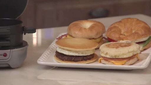 Hamilton Beach Breakfast Sandwich Maker - image 4 from the video