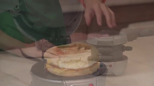 Hamilton Beach Breakfast Sandwich Maker - image 8 from the video