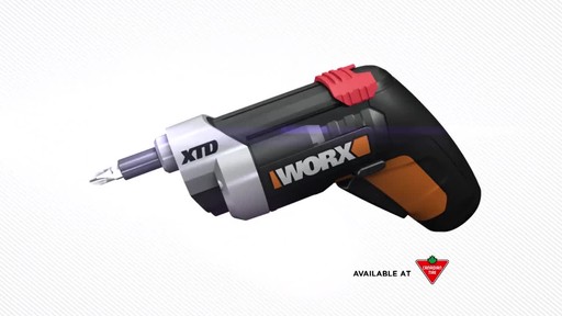 Worx XTD Reach 4V Screwdriver - image 10 from the video