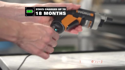 Worx XTD Reach 4V Screwdriver - image 7 from the video