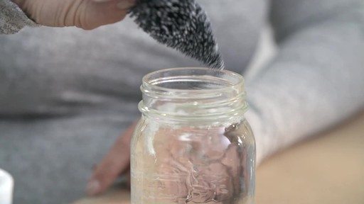 How to make a mason jar snow globe - image 7 from the video