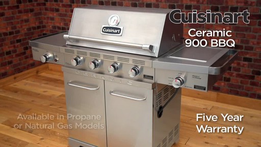 Cuisinart Ceramic 900 BBQ - image 10 from the video