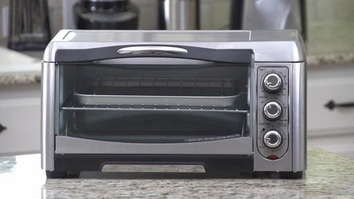 Hamilton Beach Easy- Reach Convection Toaster Oven - image 2 from the video