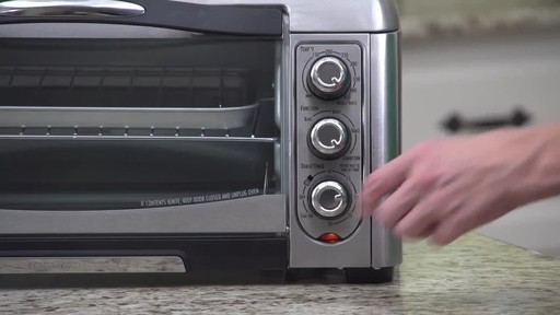 Hamilton Beach Easy- Reach Convection Toaster Oven - image 8 from the video