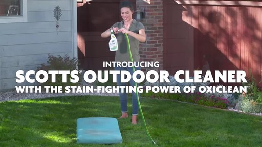 Scotts Ready-To-Spray Oxi Outdoor Cleaner    - image 2 from the video