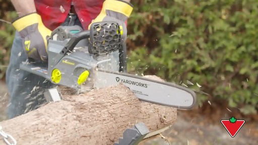 Yardworks 40V Brushless Chainsaw, 14-in - image 1 from the video