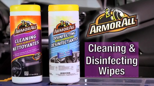  Armor All Cleaning & Disinfecting Wipes - image 10 from the video