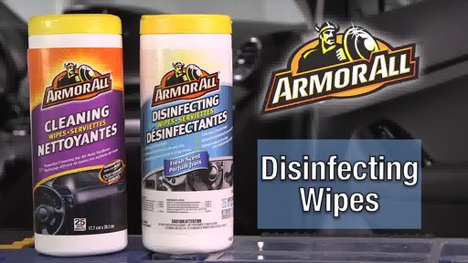  Armor All Cleaning & Disinfecting Wipes - image 5 from the video