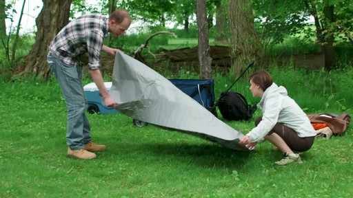 How to Set-up a Pole Tent - image 2 from the video