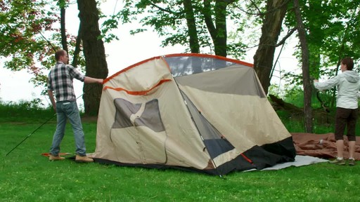 How to Set-up a Pole Tent - image 8 from the video