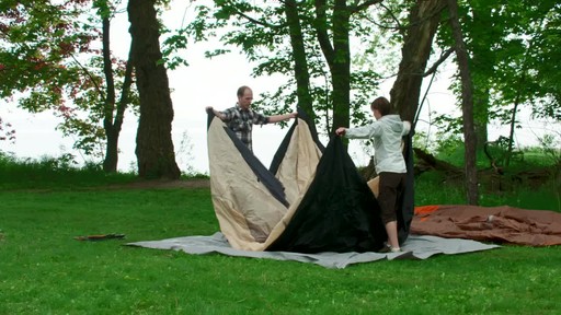 How to Set-up a Pole Tent - image 9 from the video