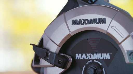 MAXIMUM 15A Circular Saw with E-Brake - image 9 from the video