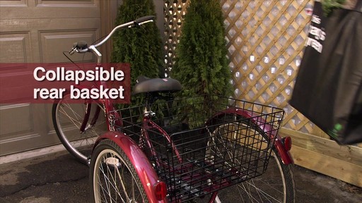  Schwinn Meridian Adult Comfort Trike - image 6 from the video