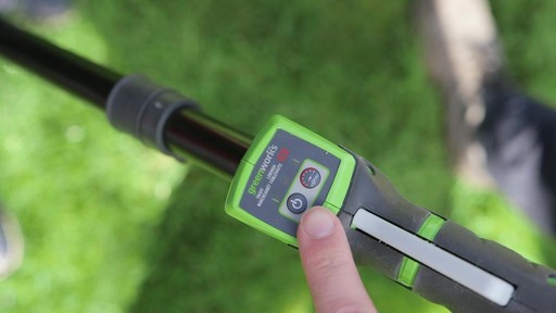 Leighton's Review of the Greenworks 40V Trimmer and Brush Cutter  - image 2 from the video