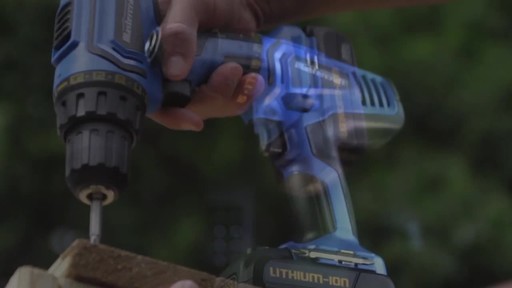 Mastercraft 20v Max Lithium-Ion Cordless Drill and Driver - image 5 from the video