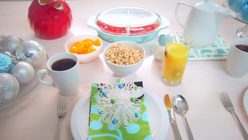 Decorating a Festive Holiday Brunch: Holiday Decorating Tips From Canadian Tire - image 3 from the video