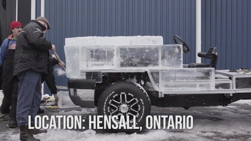 World Record Drive Attempt by the Canadian Tire Ice Truck (Winter 2013) - image 2 from the video