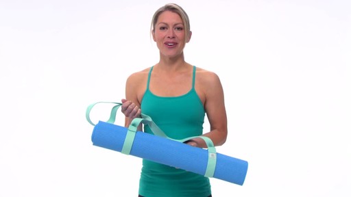 Gaiam Easy Cinch Yoga Mat Sling - image 10 from the video