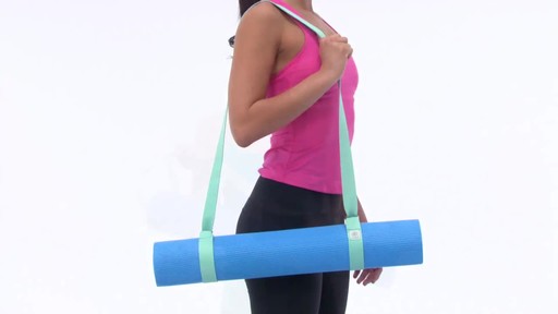 Gaiam Easy Cinch Yoga Mat Sling - image 2 from the video