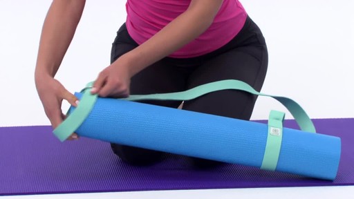 Gaiam Easy Cinch Yoga Mat Sling - image 5 from the video