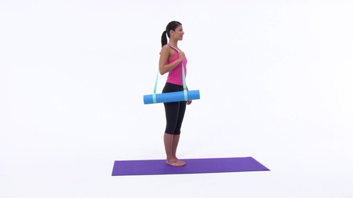 Gaiam Easy Cinch Yoga Mat Sling - image 7 from the video