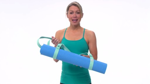 Gaiam Easy Cinch Yoga Mat Sling - image 9 from the video