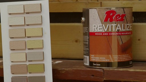 Rez Revitalize Wood & Concrete Resurfacer - image 9 from the video